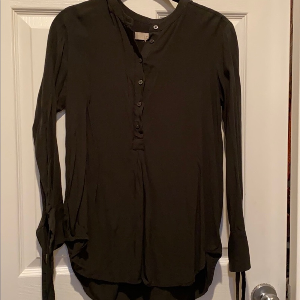 Dark green blouse